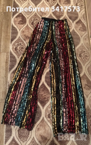 Дамски панталон на паети