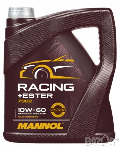 Масло MANNOL Racing + Ester 10W60, 4л, снимка 1 - Аксесоари и консумативи - 45706936