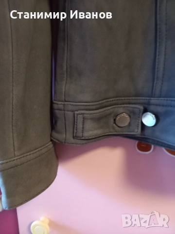 Кожено яке Jack & Jones , снимка 7 - Якета - 53626653