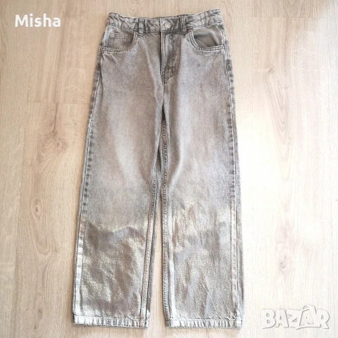 Детски дънки за момиче SINSAY размер 134/140, снимка 2 - Детски панталони и дънки - 53753397