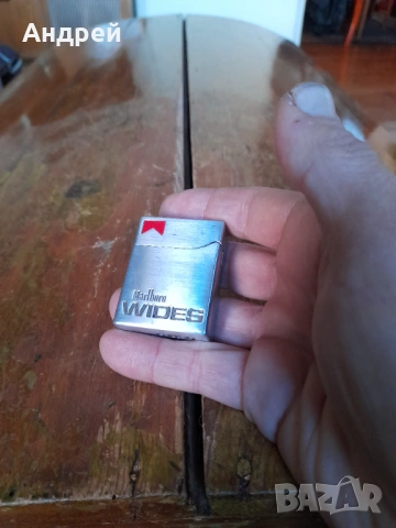 Стара запалка Marlboro Wides, снимка 2 - Други ценни предмети - 53456601