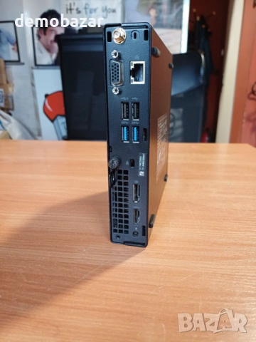 Dell OptiPlex Micro компютър i3-7100T/8GB DDR4/SSD NVme + HDD/WiFi , снимка 3 - Работни компютри - 53233820