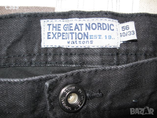 Ватирани дънки THE GREAT NORDIC EXP.  мъжки,ХЛ, снимка 1 - Дънки - 45586483