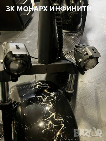 Електрически Скутер HARLEY със зарядно , снимка 14 - Друга електроника - 53158729