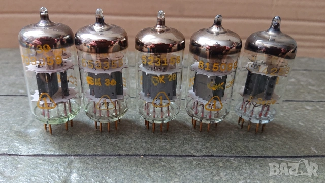 Радиолампи WF, FUNKWERK ERFURT ECC865. , снимка 3 - Ресийвъри, усилватели, смесителни пултове - 52953366