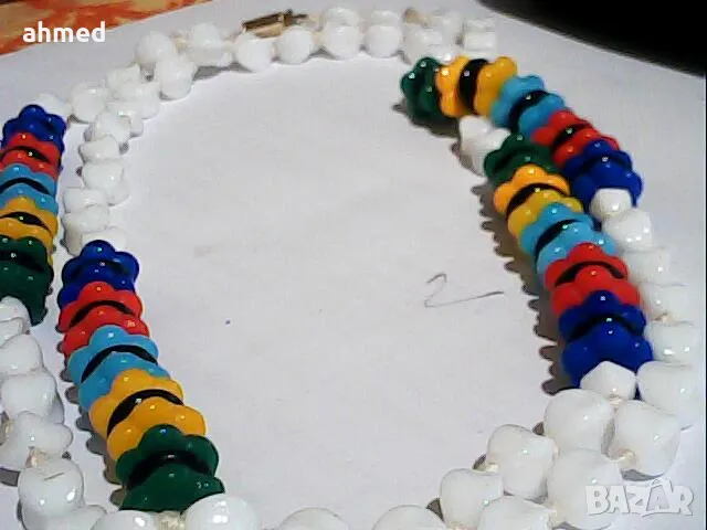 2бр стари красиви колиета естествени камени, снимка 5 - Колиета, медальони, синджири - 49804484