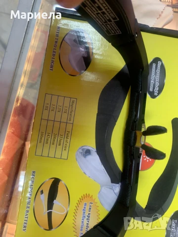 Лупа за глава с LED осветление / С 4 акрилни лещи, снимка 12 - Други стоки за дома - 51202010