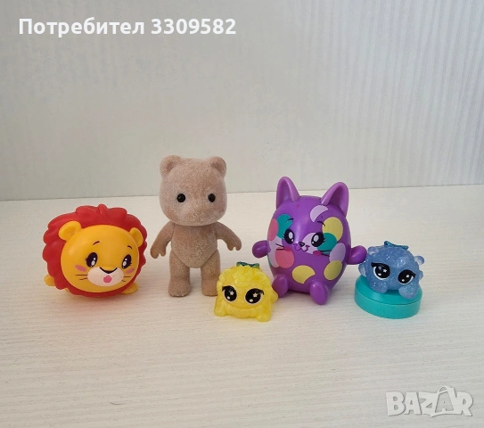 Sylvanian Families мече и Pikmi Pops