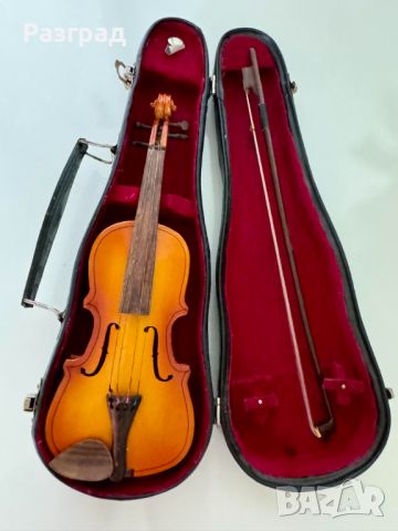Винтидж декоративна малка цигулка, снимка 2 - Антикварни и старинни предмети - 45539159