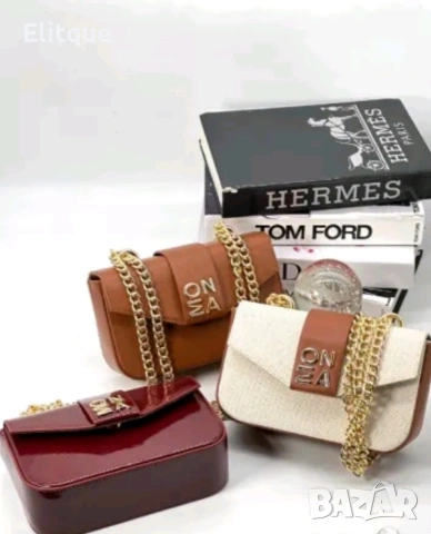 чанти MONA ➡️22cm⬆️14cm 🌟, снимка 3 - Чанти - 53216961