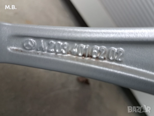 Ориг. лети джанти 16 цола с гуми за Мерцедес, снимка 6 - Гуми и джанти - 52885633