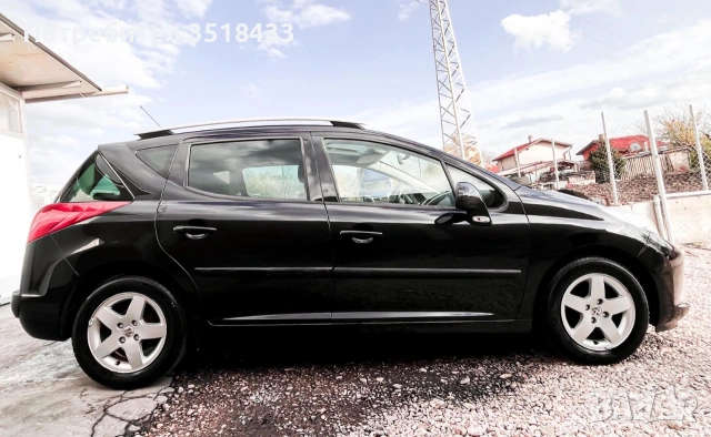 Пежо 207 1.4i 95кс 2009г , снимка 4 - Автомобили и джипове - 53344334