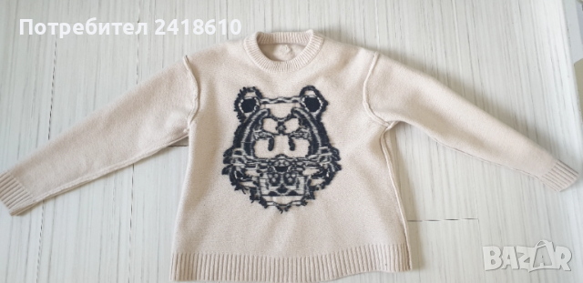 KENZO Paris Wool / Knit Womens Size  M  ОРИГИНАЛ! Дамски Пуловер !, снимка 8 - Блузи с дълъг ръкав и пуловери - 52682893