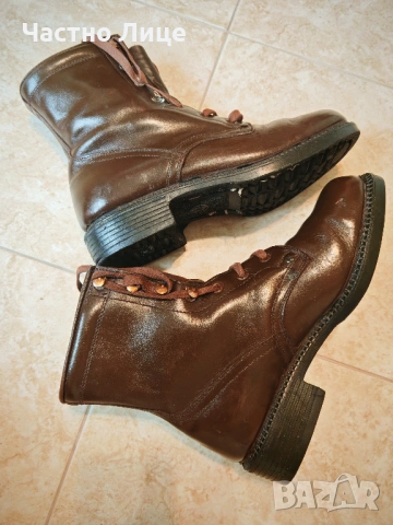 Супер Яки Български Военни Офицерски Соц Чепици, Изработени от Супер Здрава Естествена Кожа, снимка 5 - Антикварни и старинни предмети - 53429183