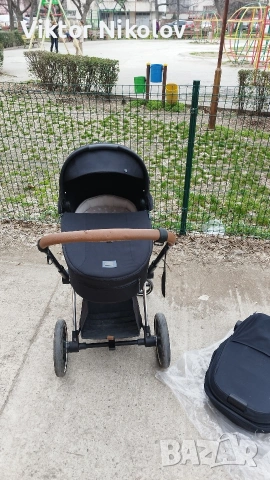 Комплект Cybex Priam 4 летен, зимен кош + Cybex зимен чувал + Cybex чанта + Cybex дъждобран Пловдив, снимка 5 - Детски колички - 54032762