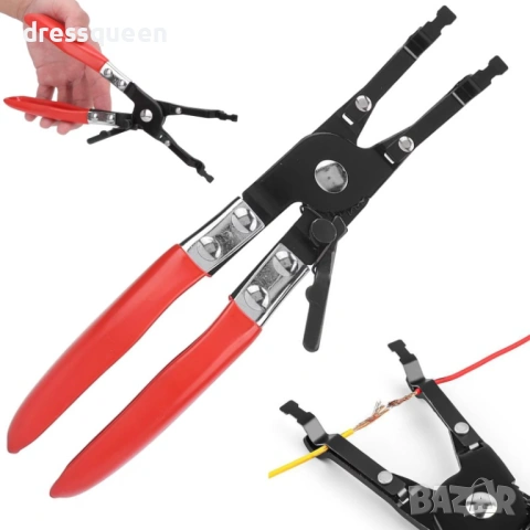 4886 Ергономични клещи за запояване тип „Трета ръка“ – Макс. отваряне 4.6 см, снимка 5 - Клещи - 53624136