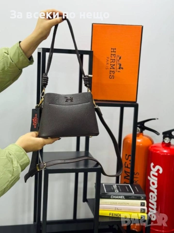 Hermes Дамска Чанта Хермес - Различни Цветиве Код E1301, снимка 3 - Чанти - 53757645