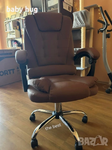 Ергономичен офис стол, снимка 4 - Столове - 53357153