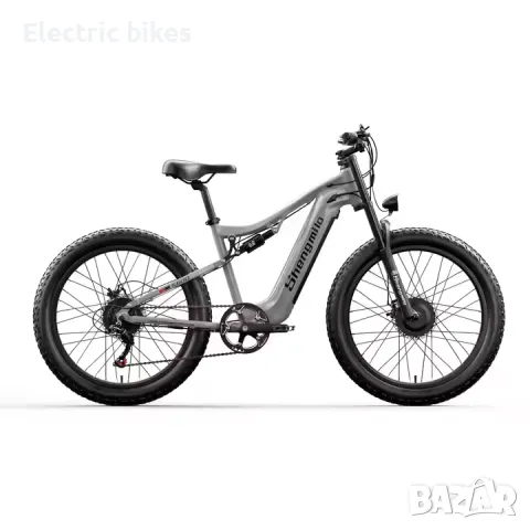 Електрически велосипед SHENGMILO S600, Bafang 2000W, 17.5Ah/48V, 26", снимка 2 - Велосипеди - 48324162