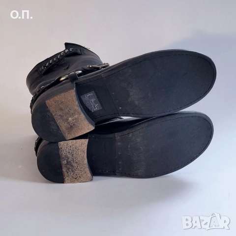 Frye 1863, боти естествена кожа, 38.5, снимка 7 - Дамски боти - 52745768