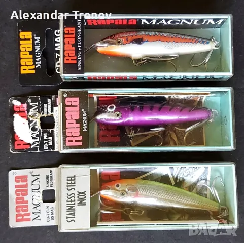 Воблери-Rapala, снимка 5 - Такъми - 47042913