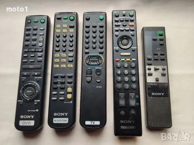много ценни и рядки оригинални дистанционни управления на СОНИ-нов внос от Англия (цената е обща ), снимка 2 - Аудиосистеми - 49690154
