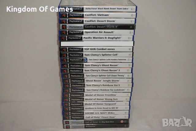 Игри за PS2 Tom Clancy/Conflict Vietnam/Operation Air Assault/Call Of Duty/Killzone/Medal Of Honor/, снимка 18 - Игри за PlayStation - 54079651