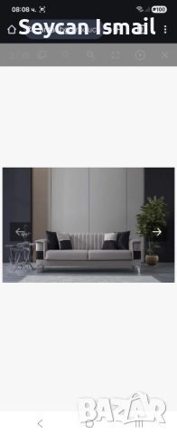 Холова гарнитура Марсилия 3+2+1, снимка 2 - Дивани и мека мебел - 52854224