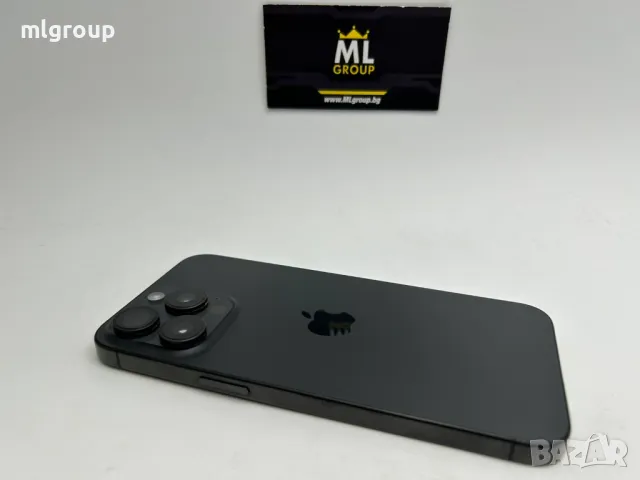 #MLgroup предлага:   #iPhone 15 Pro Max 256GB Black Titanium, втора употреба, снимка 1 - Apple iPhone - 48572213