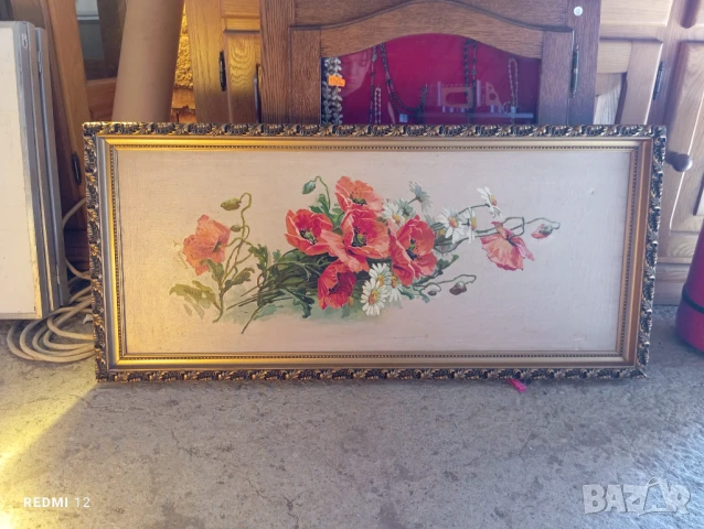 Картина МАК от маслени бой внос от Европа 