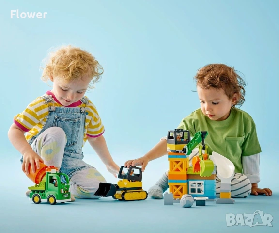 Конструктор LEGO Duplo - Строителна площадка (10990), снимка 11 - Конструктори - 53152910