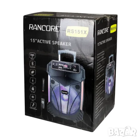 Активна тонколона Rancore RS151X, снимка 1 - Тонколони - 46856975