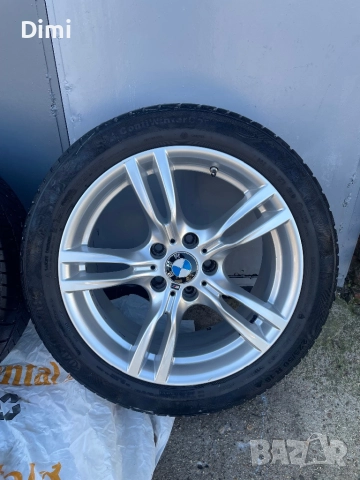 BMW ‘18’ лети джанти БМВ-Зимни гуми,Сензори*ДОСТАВКА* F30,31, 3-та,4-та серия style 400M, снимка 5 - Гуми и джанти - 52227078