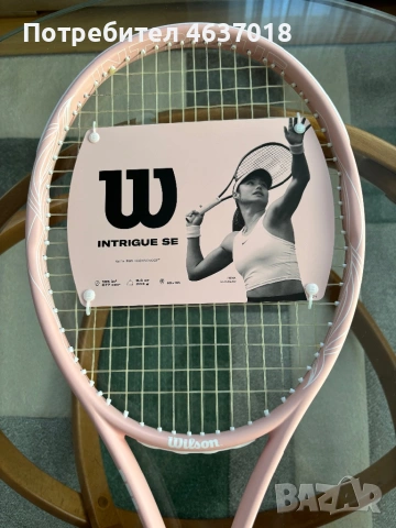 Wilson intrigue se pink, снимка 2 - Тенис - 53799161