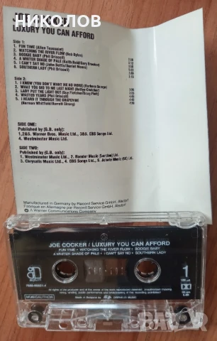 JOE COCKER , снимка 4 - Аудио касети - 50498033