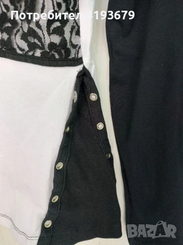 Страхотна блузка с гол гръб -15 лв, снимка 3 - Блузи с дълъг ръкав и пуловери - 50544133