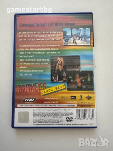 Britney's Dance Beat за PS2, снимка 2 - Игри за PlayStation - 51756387