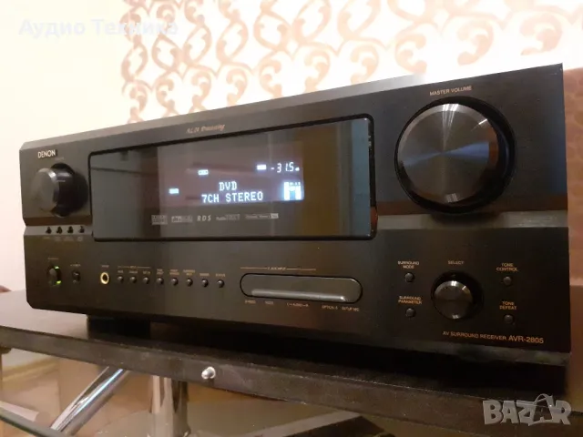 7 канален ресивър DENON AVR-2805
Made in JAPAN! 7х135W при 6 ома.
Страхотна машина., снимка 2 - Ресийвъри, усилватели, смесителни пултове - 46846057