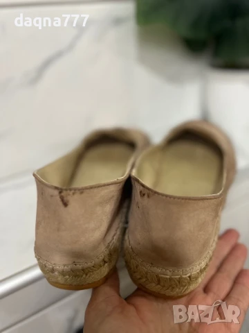 Немски еспадрили естествена кожа, снимка 3 - Дамски ежедневни обувки - 50592201