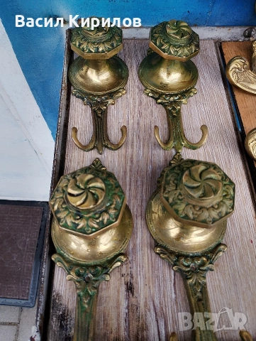 Месингови закачалки от соца , снимка 8 - Други стоки за дома - 53234820