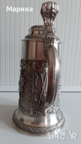 Халба за бира SKS ARTINA, 1000 мл,  Antik*Vintage #97, снимка 3 - Антикварни и старинни предмети - 52364567