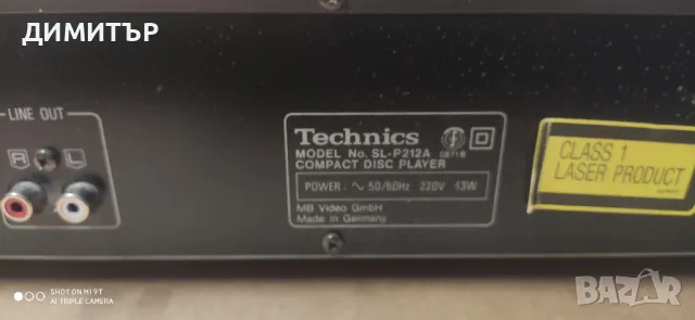 Cd-player Technics sl-p212a , снимка 8 - Аудиосистеми - 49065517