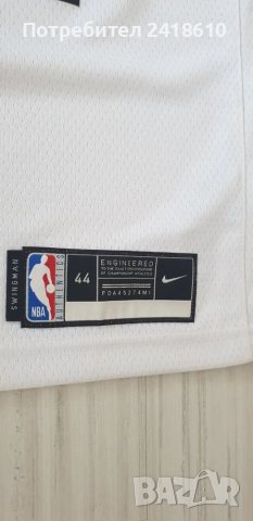 Nike NBA Chicago Bulls Lauri Markkanen #24 Mens Size 44 /S - M ОРИГИНАЛ! МЪЖКИ ПОТНИК!, снимка 11 - Спортни дрехи, екипи - 47346235