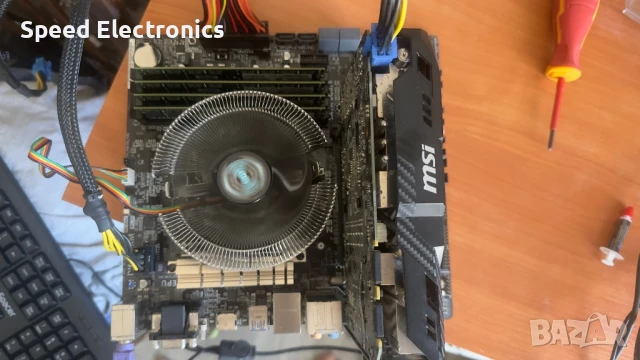 Asus Z97M-PLUS + i7 4790 + 16gb, снимка 3 - Дънни платки - 50793781