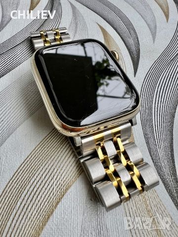 Верижка за Apple watch 42-44-45-49mm, снимка 3 - Каишки за часовници - 45711560