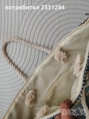 Нова дамска лятна чанта , плажна чанта, плетена чанта, снимка 6 - Чанти - 50753273
