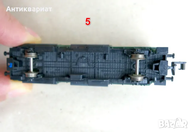 Товарни и пътнически вагони N (1:160) - от 5 до 8, снимка 6 - Колекции - 49361907