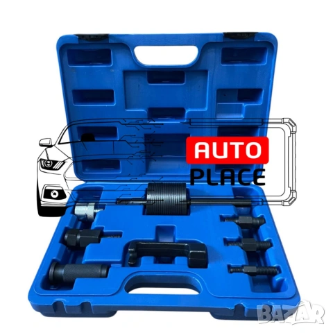 Комплект скоба, обратен чук и накрайници за вадене на Common Rail дюзи HAWEK