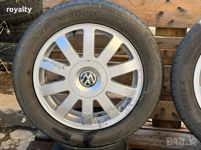 5х112 16 Цола Джанти VW Golf Caddy Passat Touran ET 40 J 6, снимка 3 - Аксесоари и консумативи - 52809708