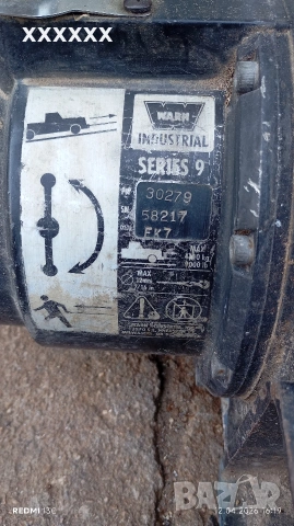 хидравлична лебедка WARN SERIES 9, снимка 2 - Други инструменти - 54173344